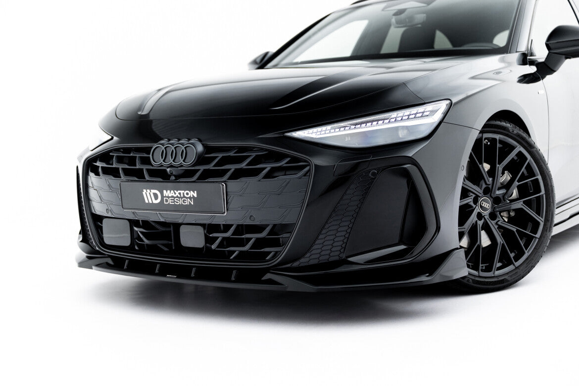 Frontlippe V.2 passend für Audi A6 S-Line C9 schwarz Hochglanz