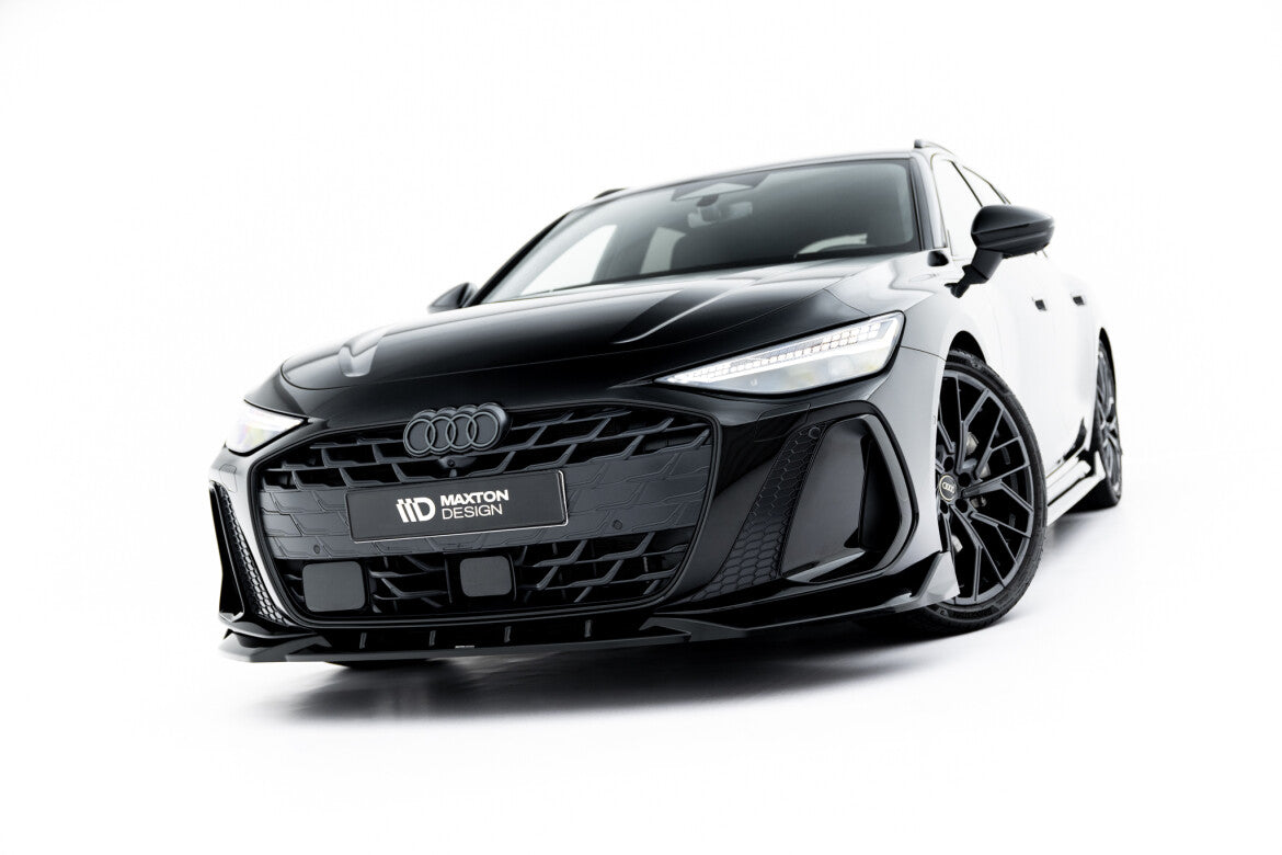Frontlippe V.2 passend für Audi A6 S-Line C9 schwarz Hochglanz