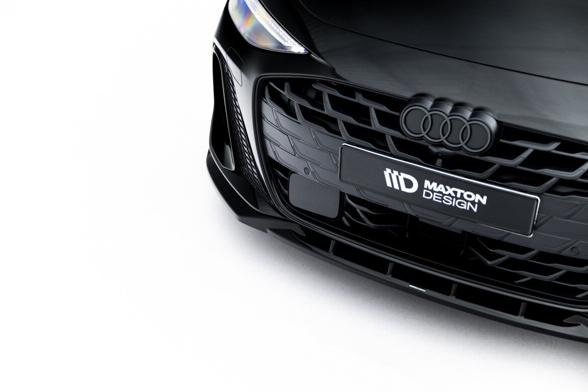 Frontlippe V.2 passend für Audi A6 S-Line C9 schwarz Hochglanz