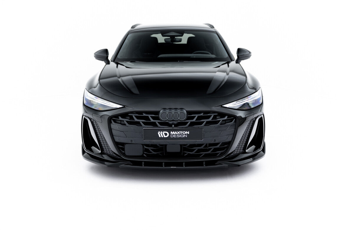 Frontlippe V.2 passend für Audi A6 S-Line C9 schwarz Hochglanz