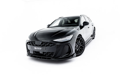 Frontlippe V.2 passend für Audi A6 S-Line C9 schwarz Hochglanz