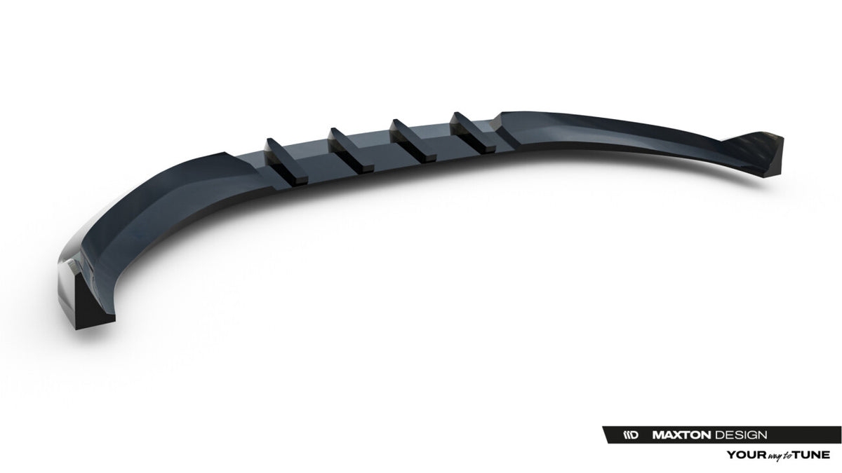 Frontlippe V.2 passend für Audi A6 S-Line C9 schwarz Hochglanz