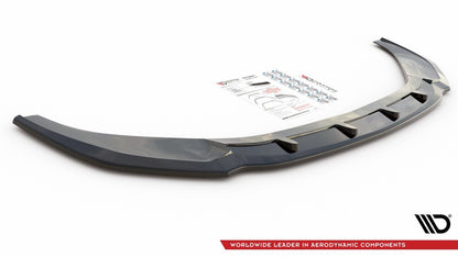 Frontlippe V.2 passend für Audi A6 S-Line / S6 C8 / C8 FL schwarz Hochglanz