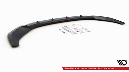 Frontlippe V.2 passend für Audi A6 S-Line / S6 C8 / C8 FL schwarz Hochglanz