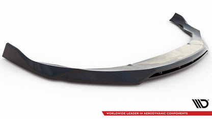 Frontlippe V.2 passend für Audi e-Tron GT / RS GT Mk1 schwarz Hochglanz