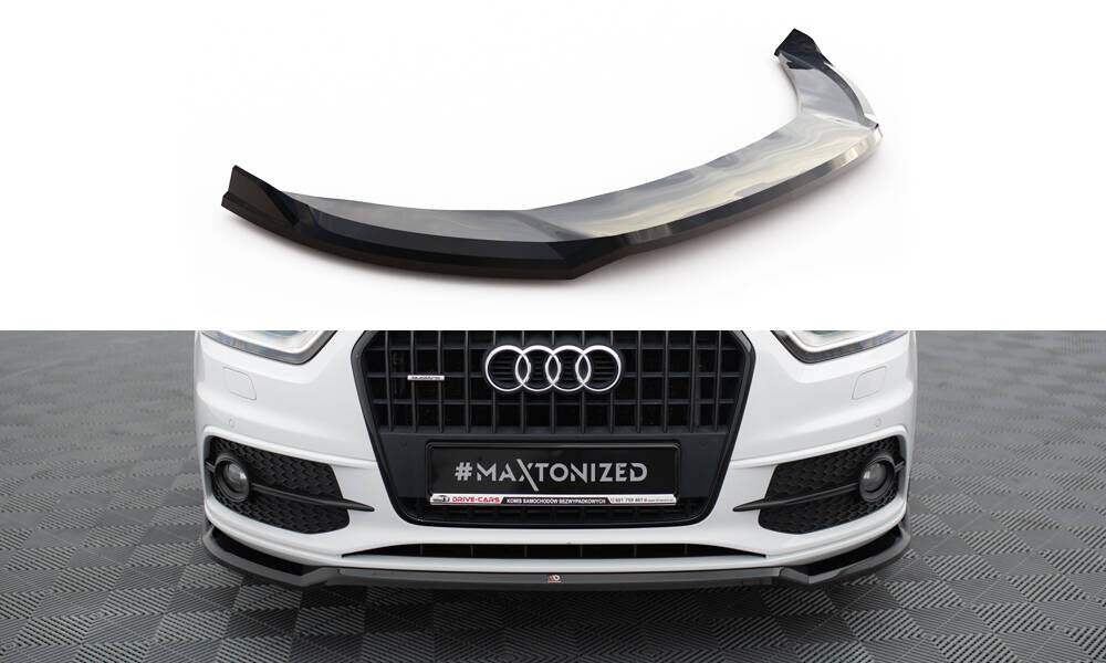Frontlippe V.2 passend für Audi Q3 S-line 8U schwarz Hochglanz