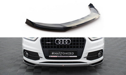 Frontlippe V.2 passend für Audi Q3 S-line 8U schwarz Hochglanz