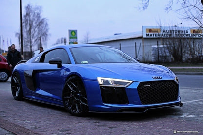 Frontlippe V.2 passend für Audi R8 Mk.2 schwarz Hochglanz