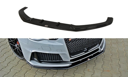 Frontlippe V.2 passend für Audi RS3 8V Sportback schwarz Hochglanz