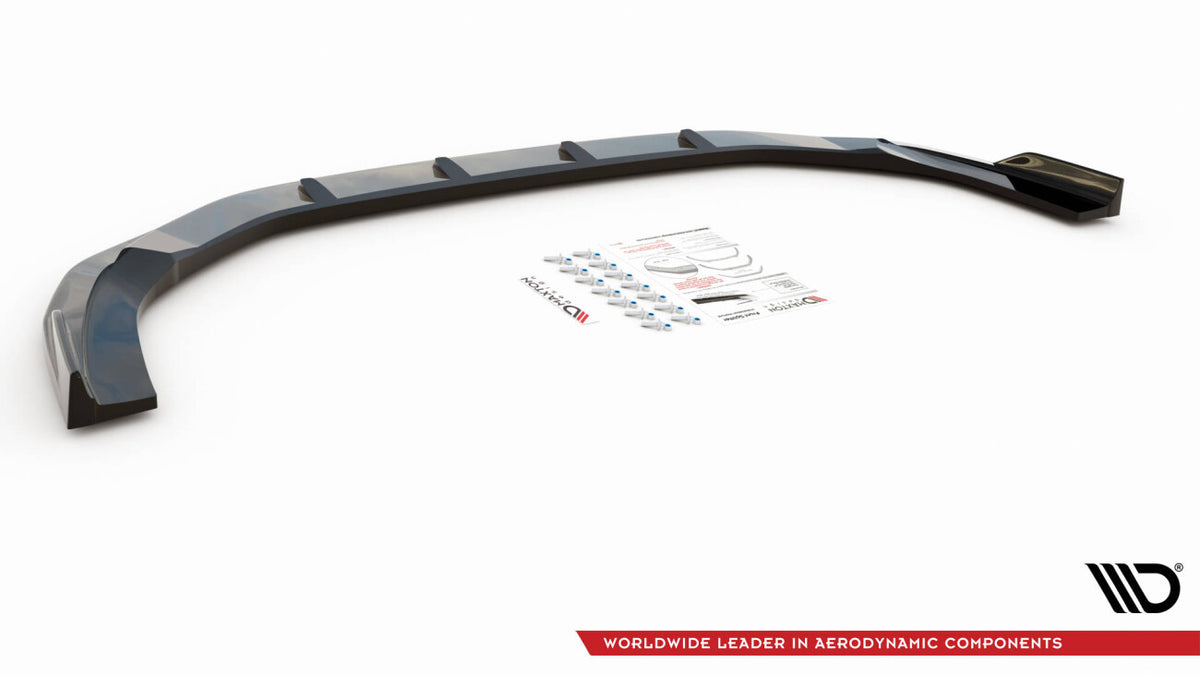Frontlippe V.2 passend für Audi RS3 Limousine 8Y schwarz Hochglanz