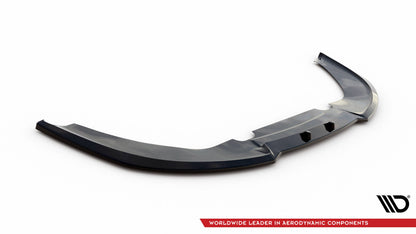 Frontlippe V.2 passend für Audi RS4 B7 schwarz Hochglanz