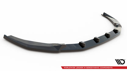 Frontlippe V.2 passend für Audi RS4 B9 FL schwarz Hochglanz