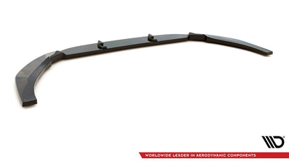 Frontlippe V.2 passend für Audi RS5 F5 FL schwarz Hochglanz