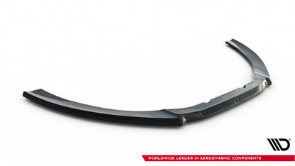 Frontlippe V.2 passend für Audi RS6 C7 / C7 FL schwarz Hochglanz