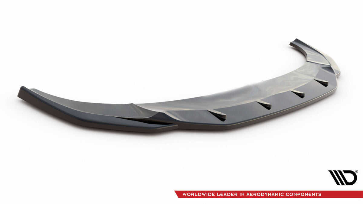 Frontlippe V.2 passend für Audi RSQ3 Sportback / SUV F3 schwarz Hochglanz