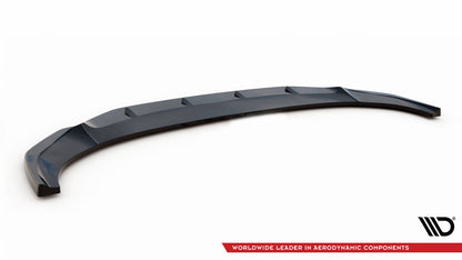 Frontlippe V.2 passend für Audi RSQ3 Sportback / SUV F3 schwarz Hochglanz