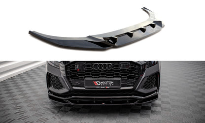 Frontlippe V.2 passend für Audi RSQ8 Mk1 schwarz Hochglanz