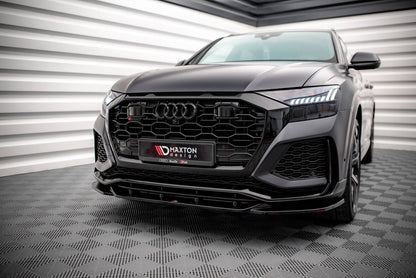 Frontlippe V.2 passend für Audi RSQ8 Mk1 schwarz Hochglanz