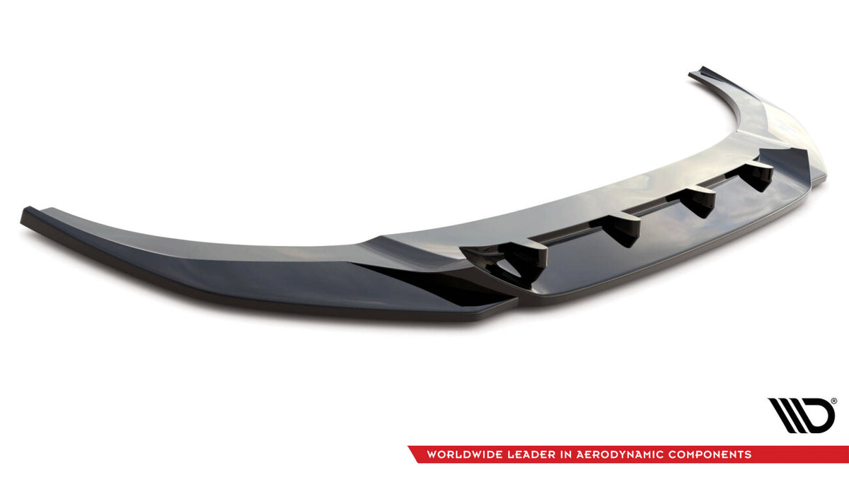 Frontlippe V.2 passend für Audi RSQ8 Mk1 schwarz Hochglanz