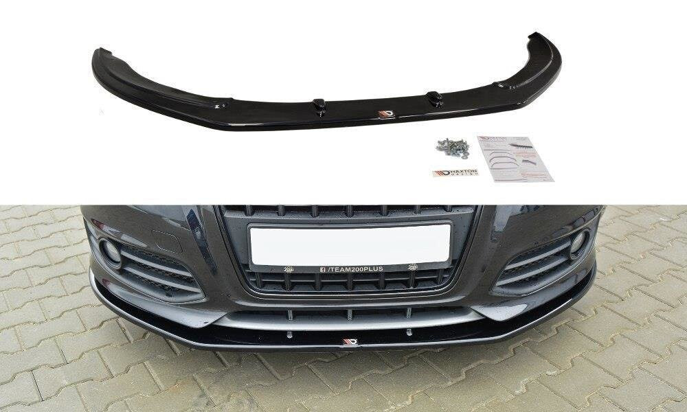 Frontlippe V.2 passend für Audi S3 8P FL schwarz Hochglanz