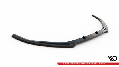 Frontlippe V.2 passend für Audi S3 / A3 S-Line 8V Limousine / Cabrio schwarz Hochglanz