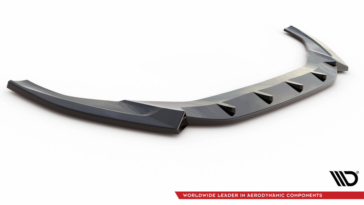 Frontlippe V.2 passend für Audi S5 / A5 S-Line F5 FL schwarz Hochglanz