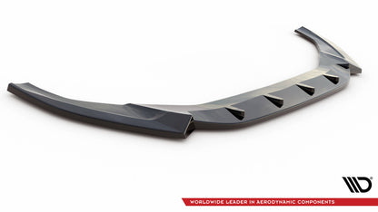 Frontlippe V.2 passend für Audi S5 / A5 S-Line F5 FL schwarz Hochglanz