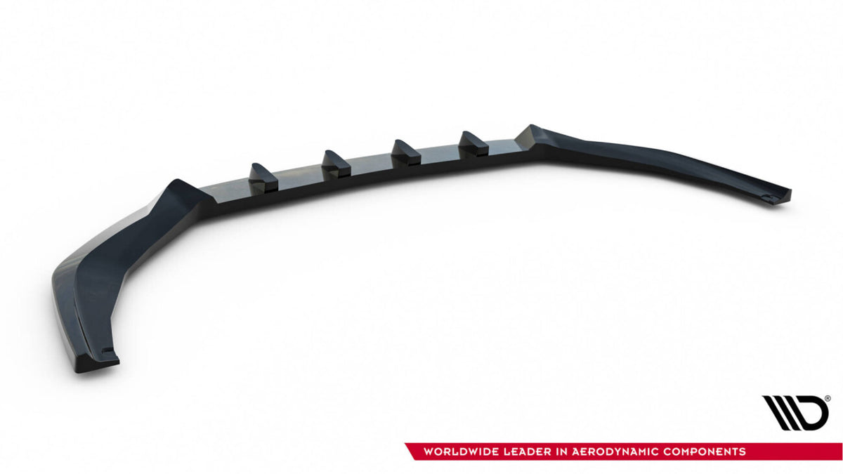 Frontlippe V.2 passend für Audi S8 / A8 S-Line D5 FL schwarz Hochglanz