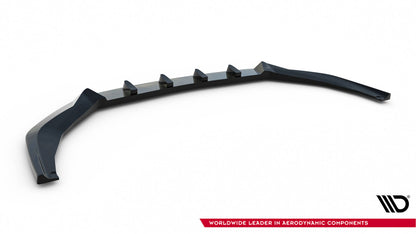 Frontlippe V.2 passend für Audi S8 / A8 S-Line D5 FL schwarz Hochglanz