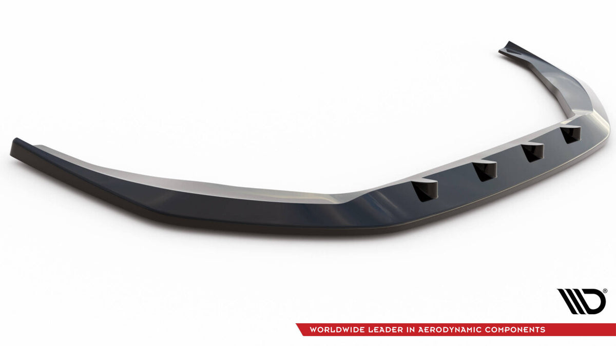 Frontlippe V.2 passend für Audi S8 / A8 S-Line D5 schwarz Hochglanz