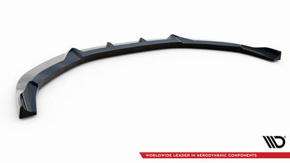 Frontlippe V.2 passend für Audi S8 D4 schwarz Hochglanz