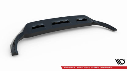 Frontlippe V.2 passend für Audi SQ8 / Q8 S-Line Mk1 schwarz Hochglanz