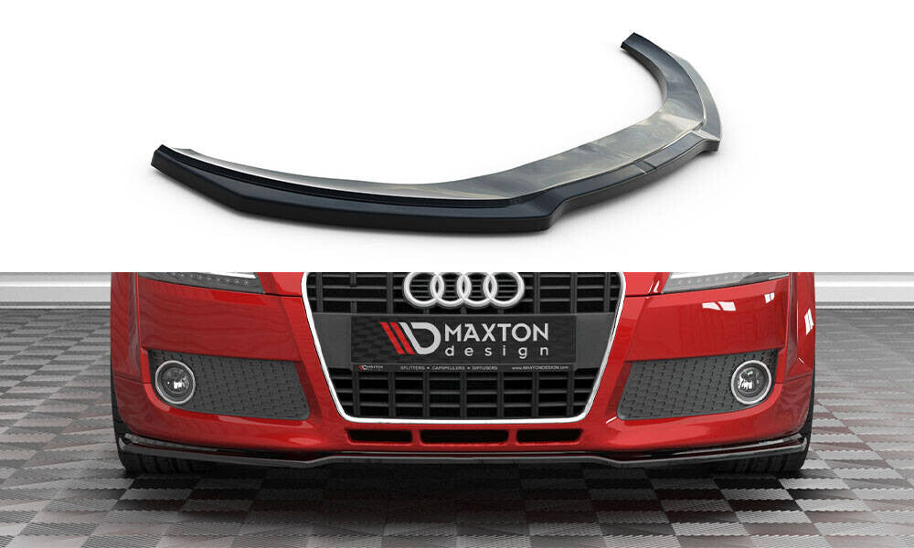 Frontlippe V.2 passend für Audi TT 8J schwarz Hochglanz