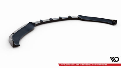 Frontlippe V.2 passend für Audi TT S / S-Line 8S schwarz Hochglanz