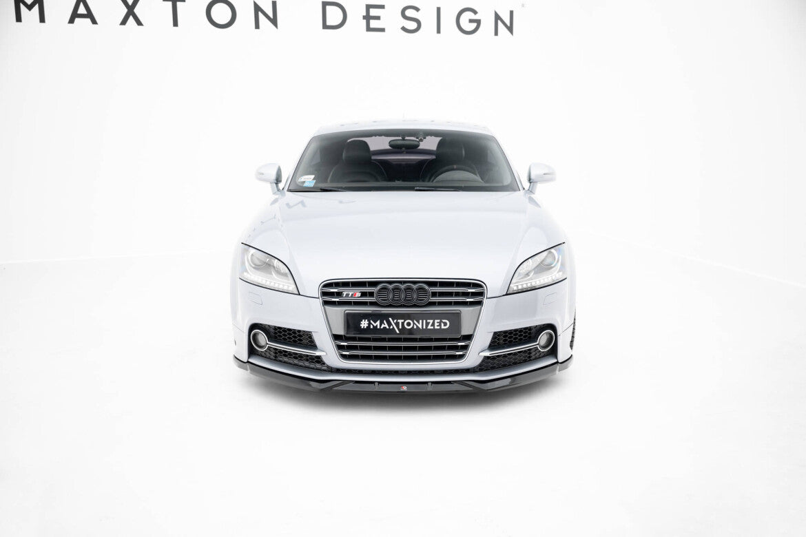 Frontlippe V.2 passend für Audi TT S / TT S-Line 8J FL schwarz Hochglanz