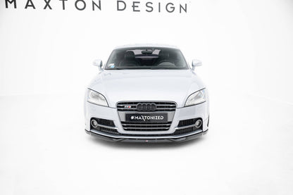 Frontlippe V.2 passend für Audi TT S / TT S-Line 8J FL schwarz Hochglanz