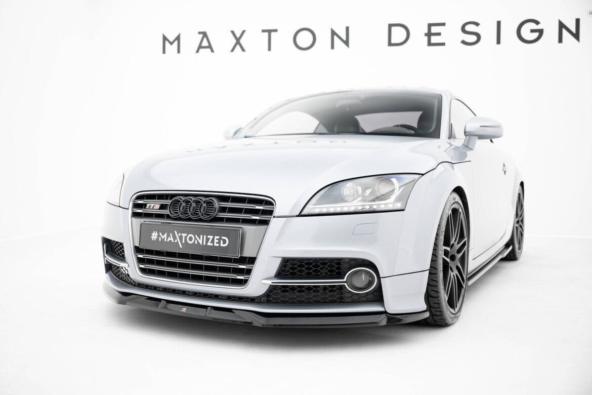 Frontlippe V.2 passend für Audi TT S / TT S-Line 8J FL schwarz Hochglanz