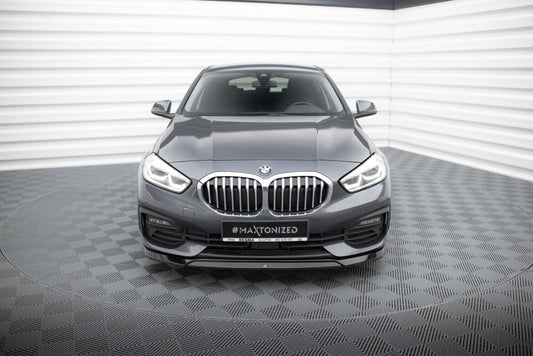 Frontlippe V.2 passend für BMW 1er F40 schwarz Hochglanz