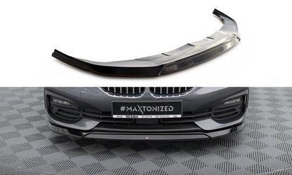 Frontlippe V.2 passend für BMW 1er F40 schwarz Hochglanz
