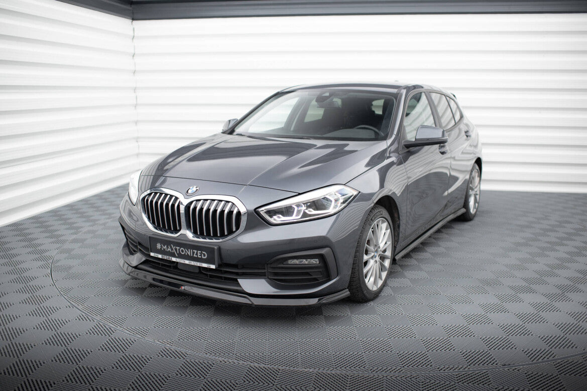 Frontlippe V.2 passend für BMW 1er F40 schwarz Hochglanz