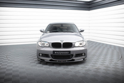 Frontlippe V.2 passend für BMW 1er M-Paket E82 schwarz Hochglanz