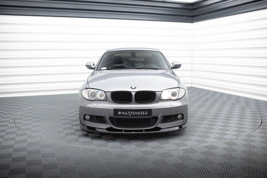 Frontlippe V.2 passend für BMW 1er M-Paket E82 schwarz Hochglanz