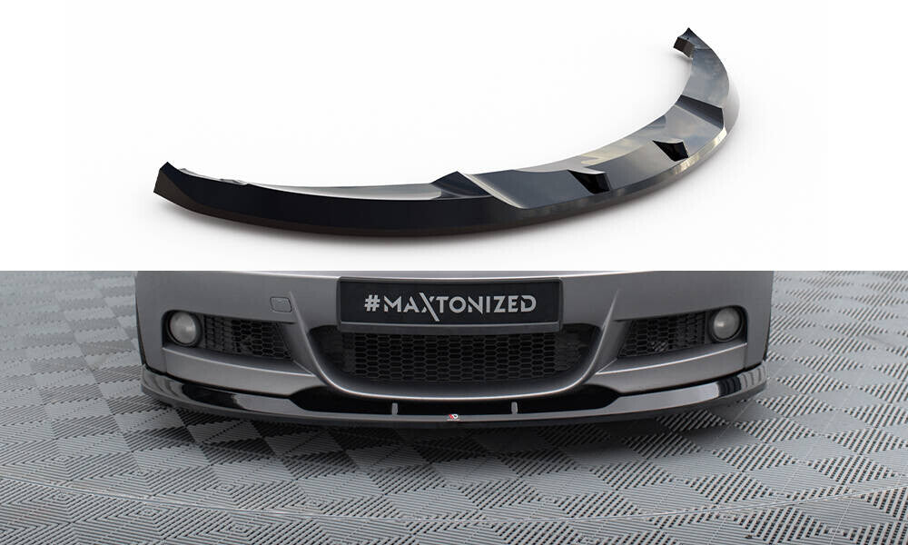 Frontlippe V.2 passend für BMW 1er M-Paket E82 schwarz Hochglanz