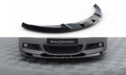 Frontlippe V.2 passend für BMW 1er M-Paket E82 schwarz Hochglanz