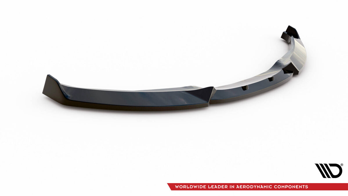 Frontlippe V.2 passend für BMW 1er M-Paket E87 / E81 FL schwarz Hochglanz