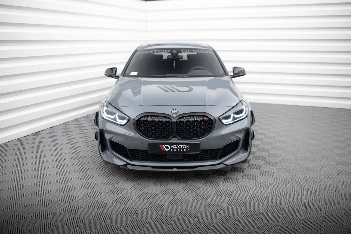 Frontlippe V.2 passend für BMW 1er M-Paket/ M135i / 128ti F40 schwarz Hochglanz