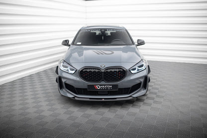 Frontlippe V.2 passend für BMW 1er M-Paket/ M135i / 128ti F40 schwarz Hochglanz