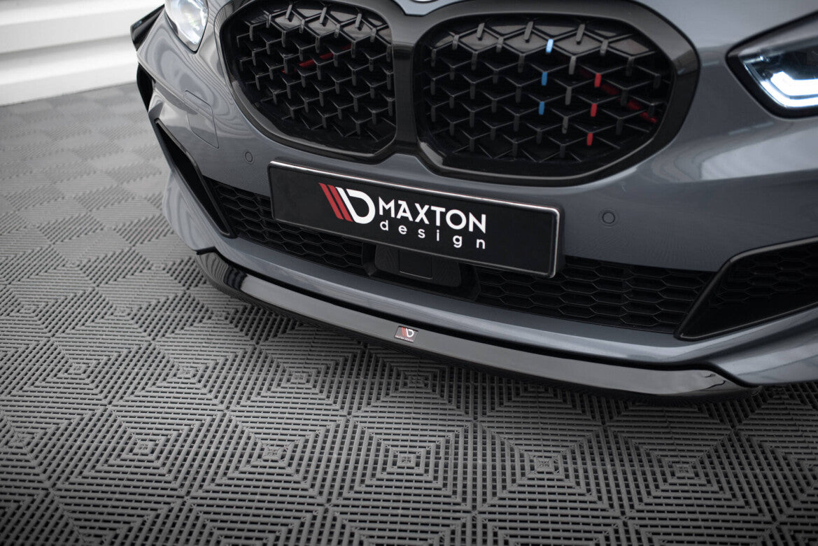 Frontlippe V.2 passend für BMW 1er M-Paket/ M135i / 128ti F40 schwarz Hochglanz