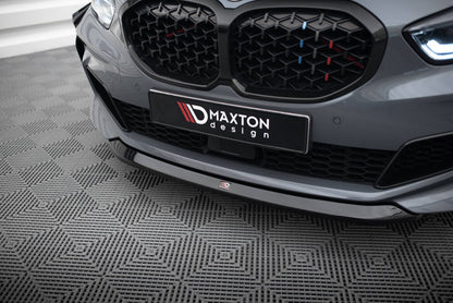 Frontlippe V.2 passend für BMW 1er M-Paket/ M135i / 128ti F40 schwarz Hochglanz