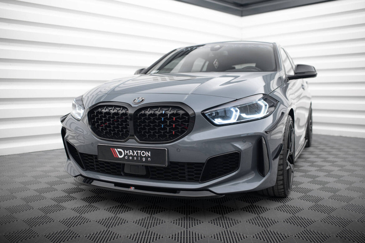 Frontlippe V.2 passend für BMW 1er M-Paket/ M135i / 128ti F40 schwarz Hochglanz